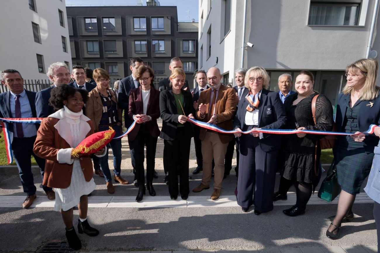 Inauguration institutionnelle de l'EHPAD les Jardins Voltaire - Paulette Guinchard - 061124