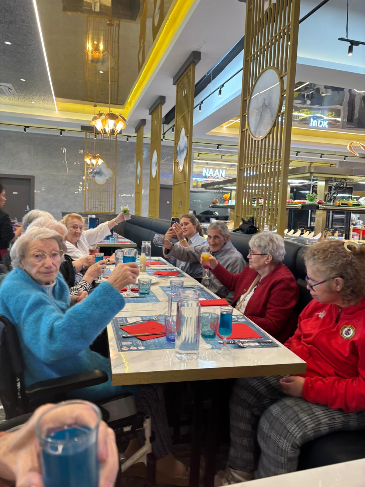 Sortie au restaurant  21 août 2025