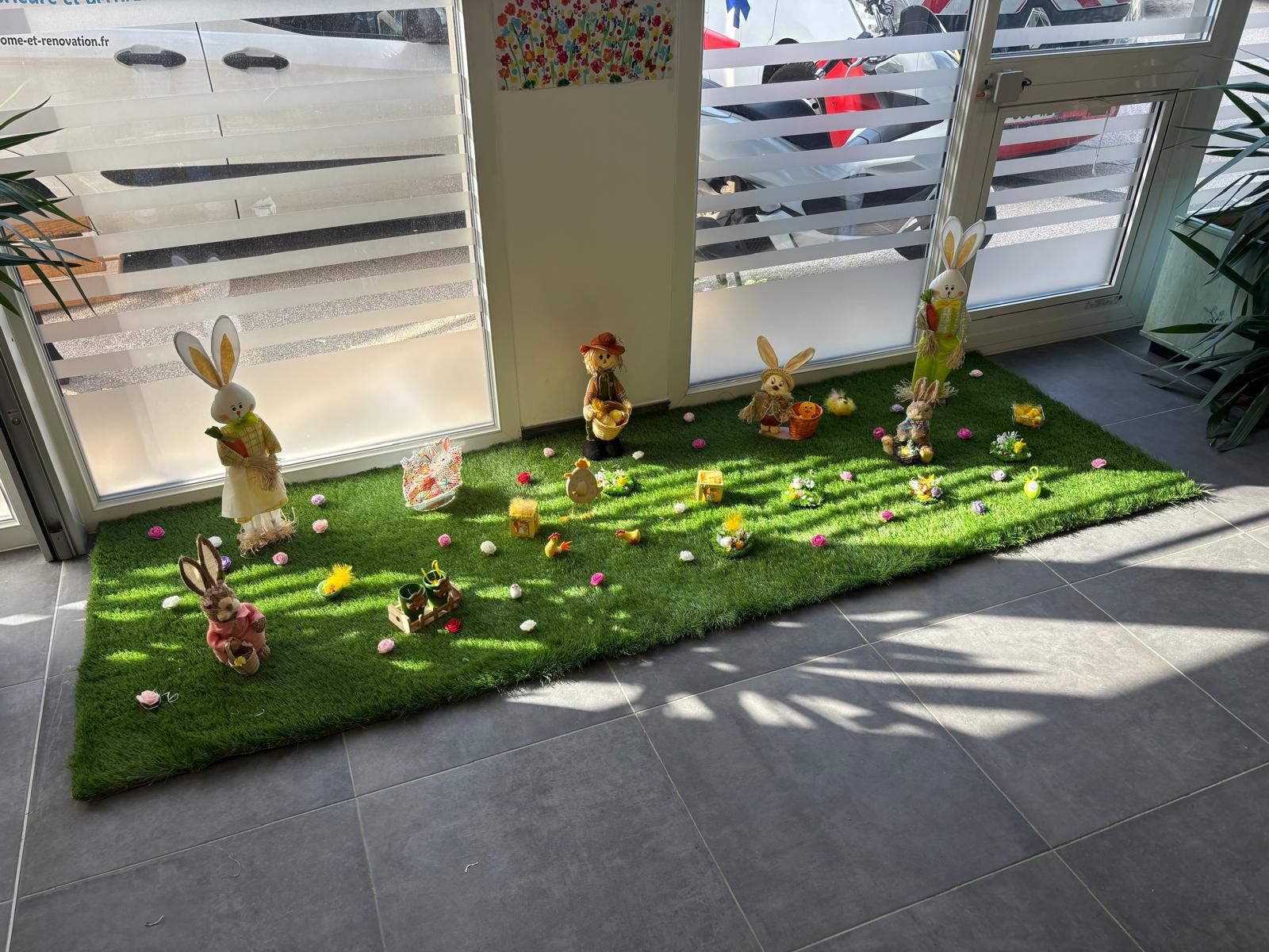 Bricolage et décoration de Pâques Jardins Voltaire 