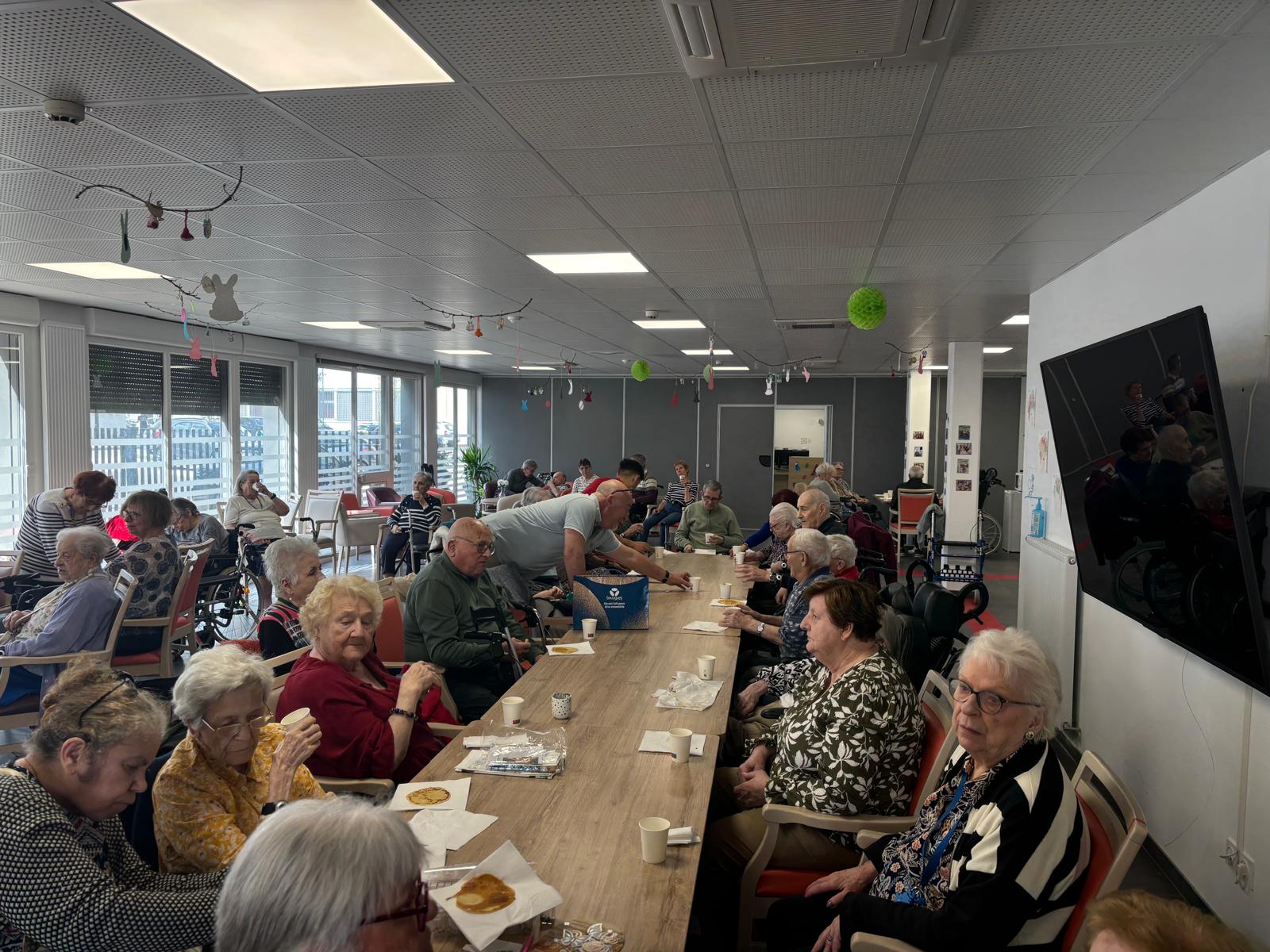 Cuisson et dégustation de crêpes aux Jardins Voltaire 16042026