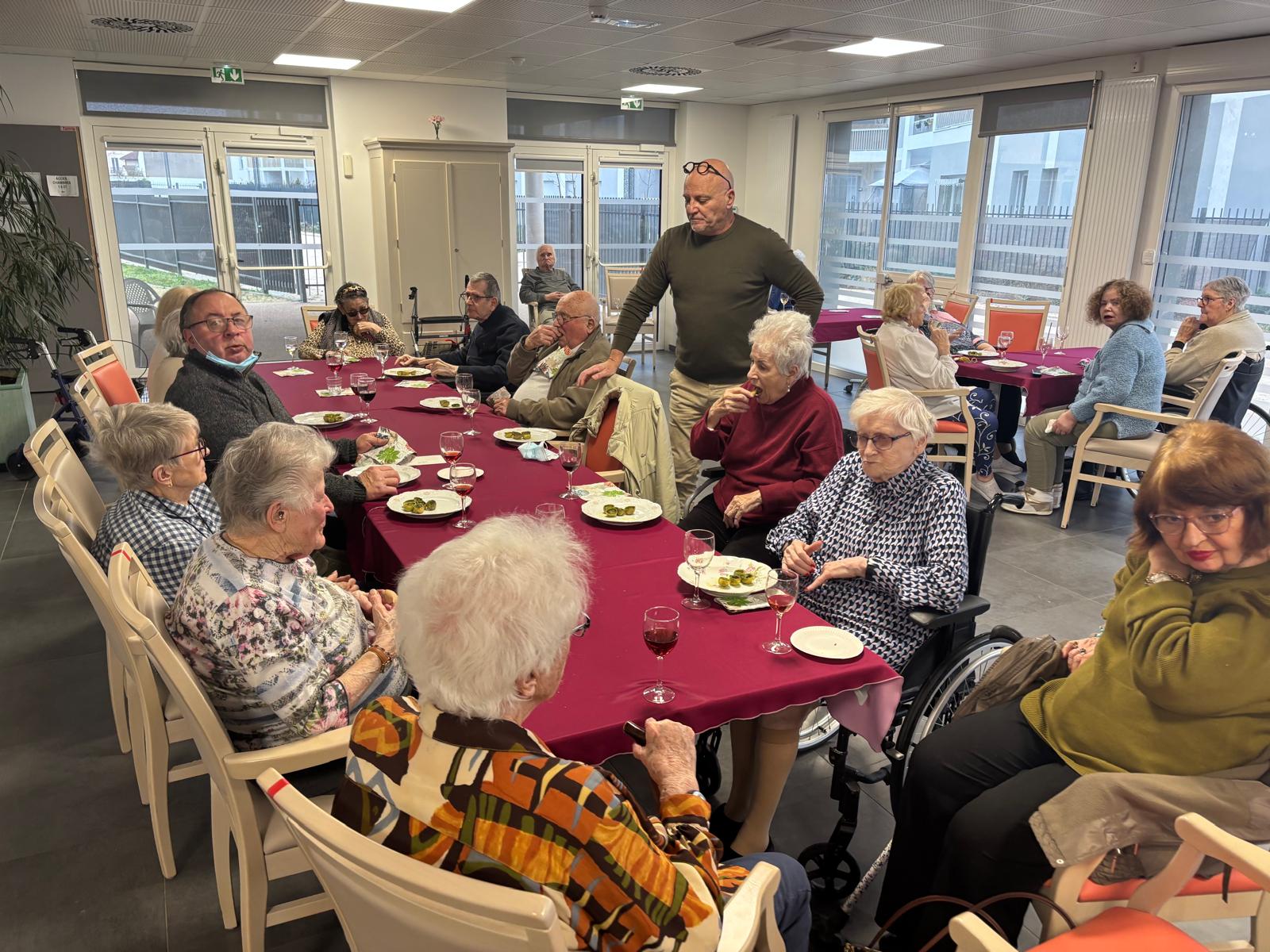 Dégustation de croustilles éscargots aux Jardins Voltaire 25012026