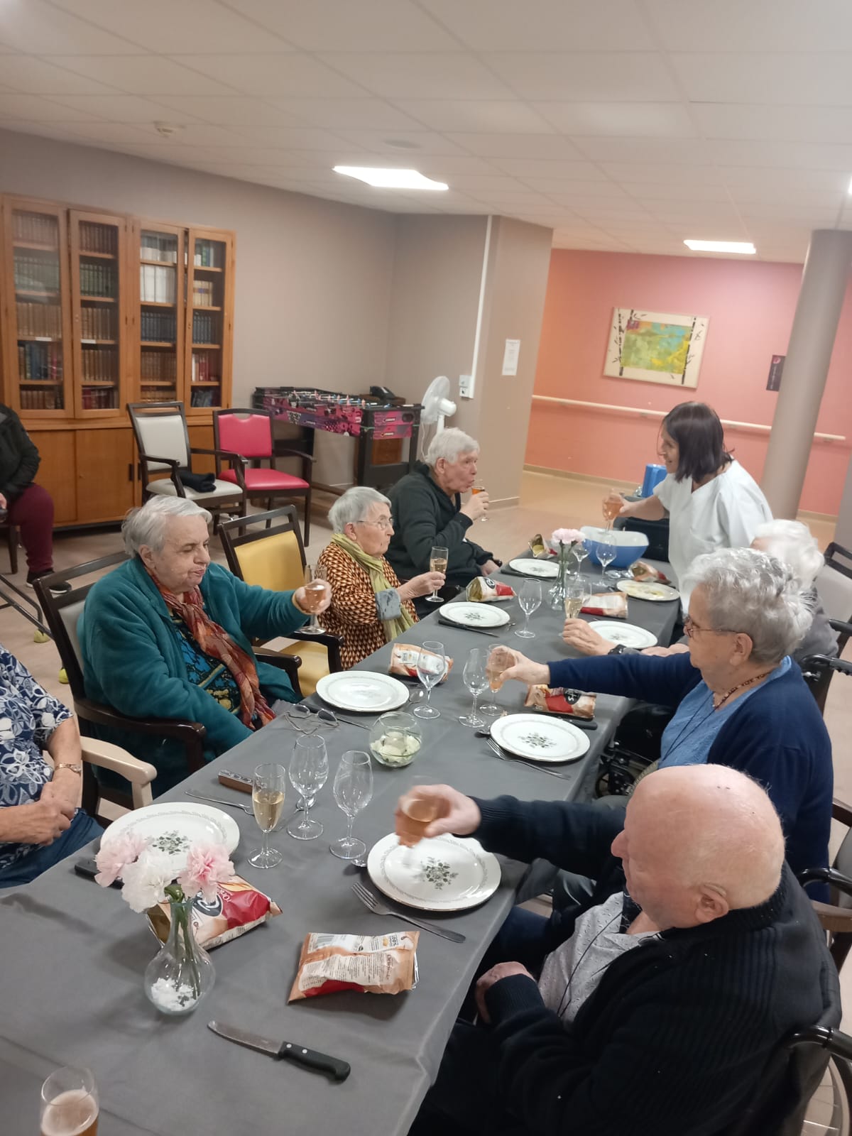 Repas crêpes aux Bégonias - 181124