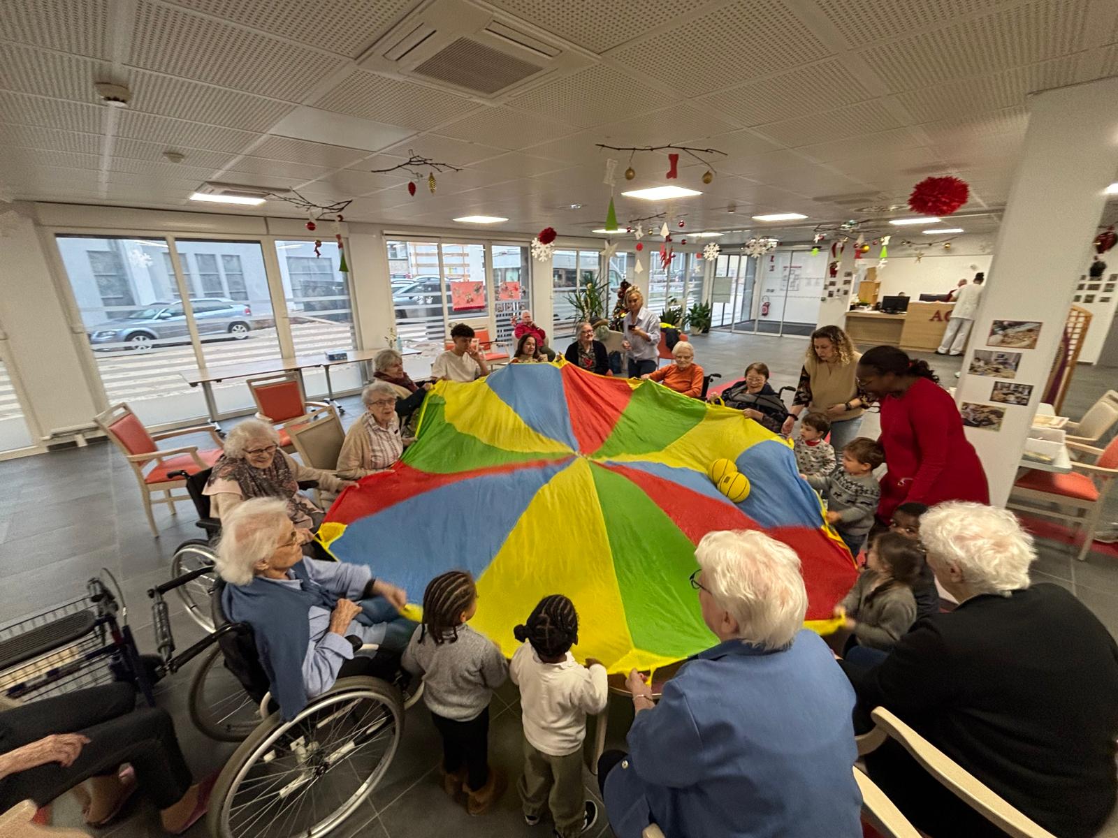 Rencontre avec la crèche Voltaire - 281124