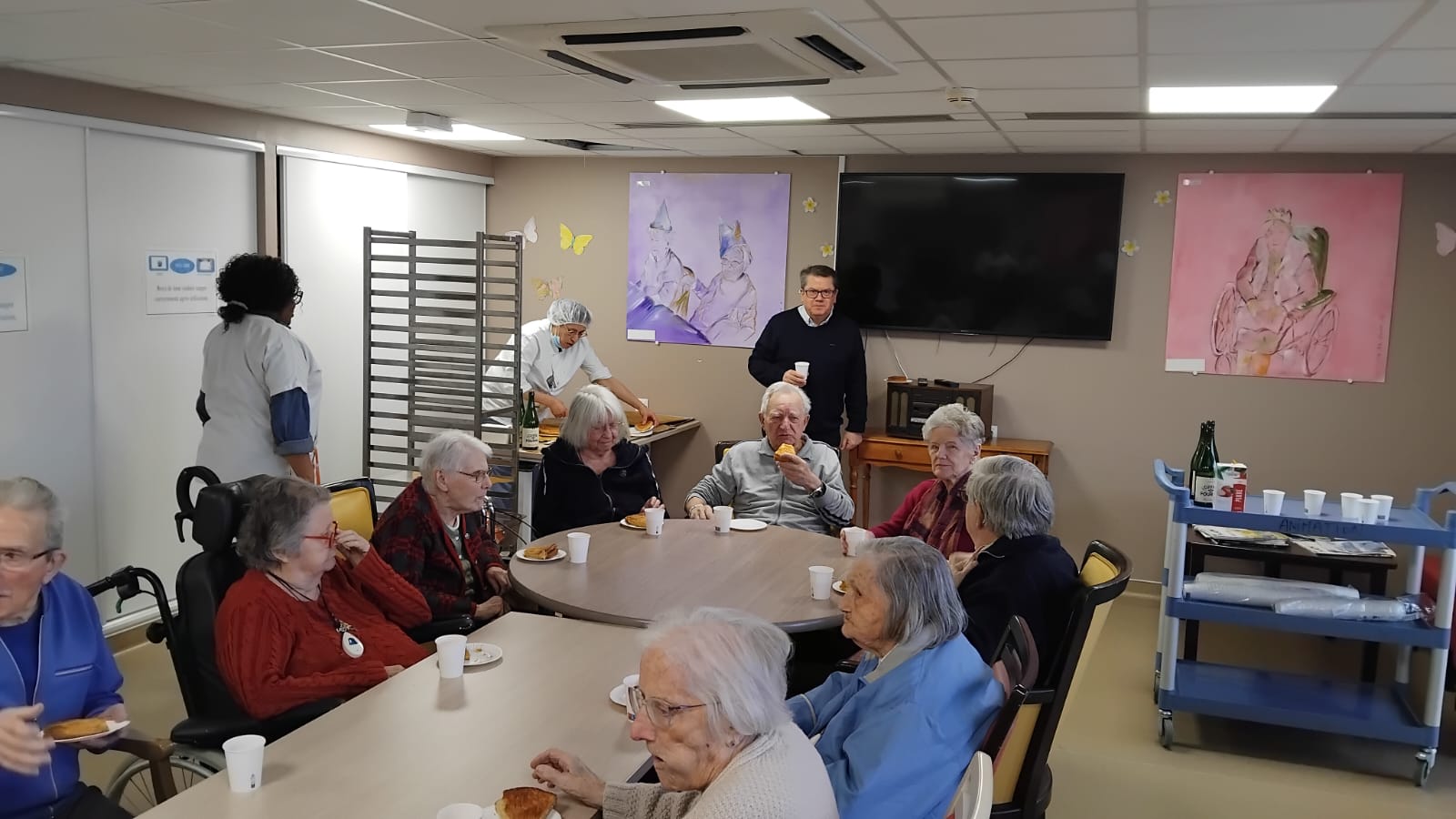 Voeux du directeur à l'EHPAD des Bégonias 20012026