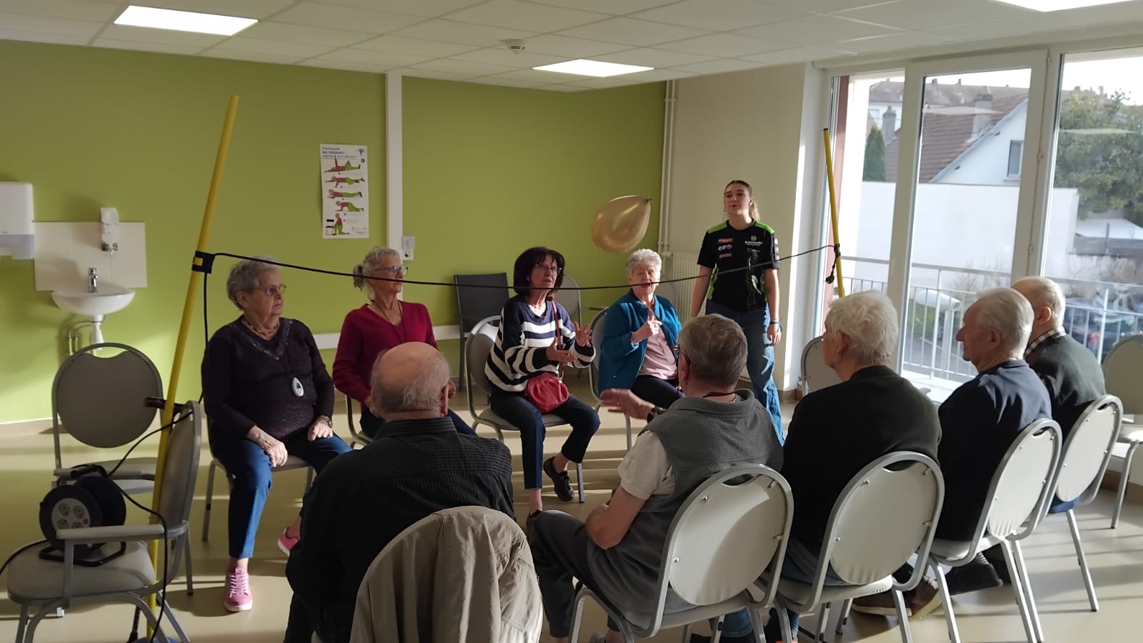 Initiation au Volley à l'EHPAD des Bégonias 22012026
