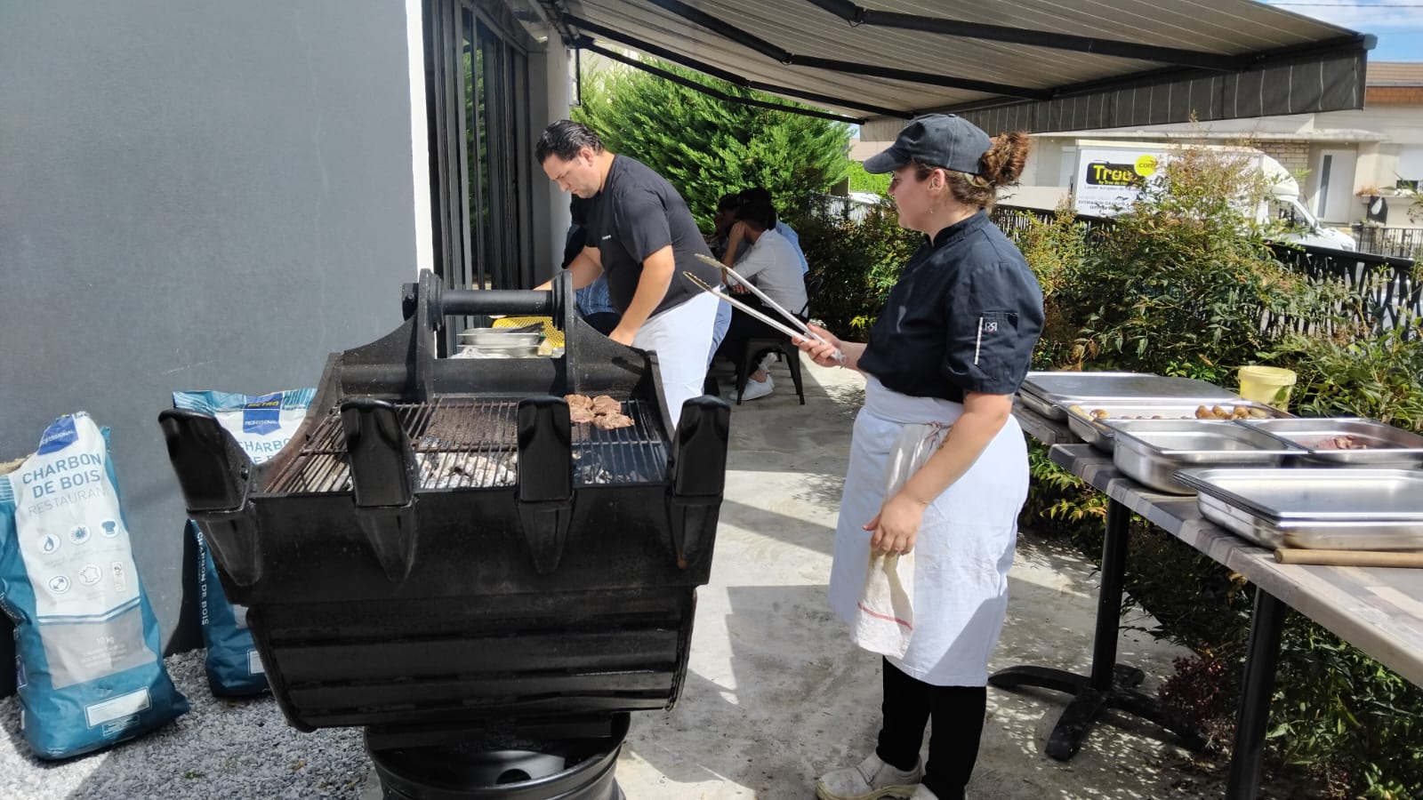 Sortie au restaurant 