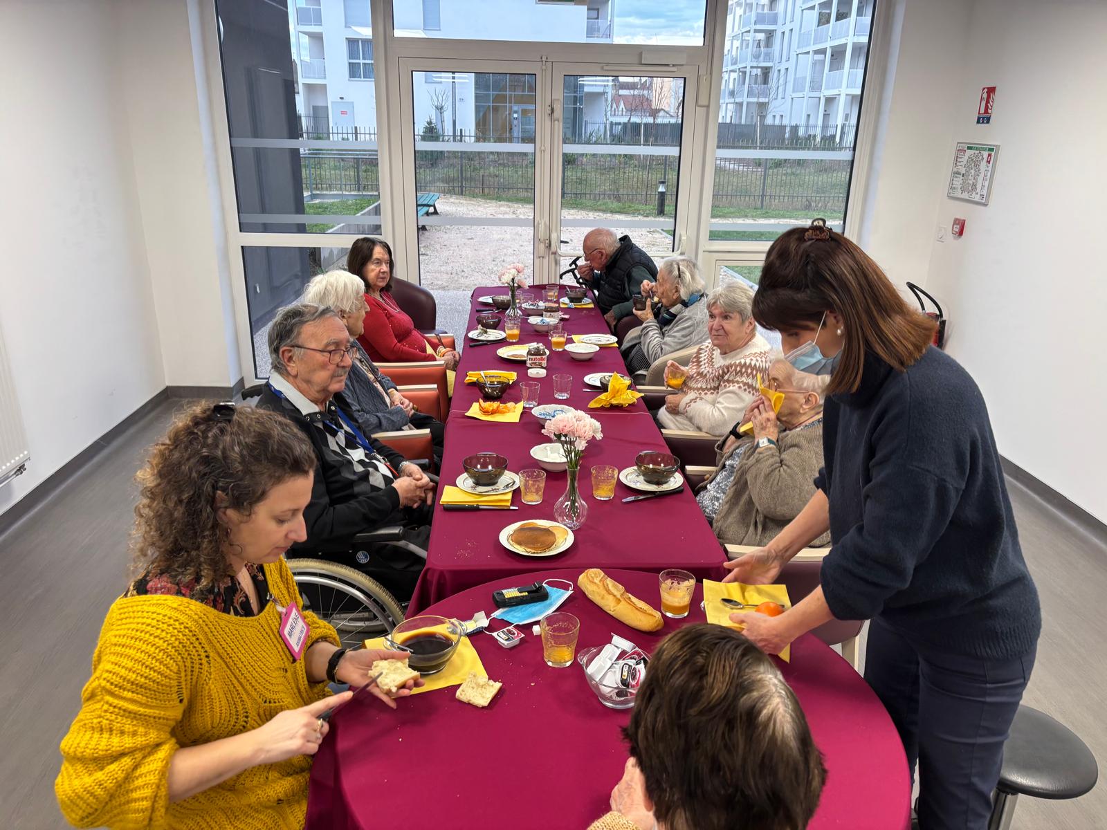 Petit déjeuner gourmand partagé avec les résidents du secteur 1 Voltaire 16012026