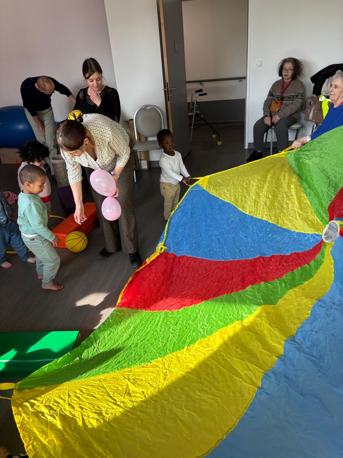 Rencontre avec les enfants de la crèche Voltaire - 140325