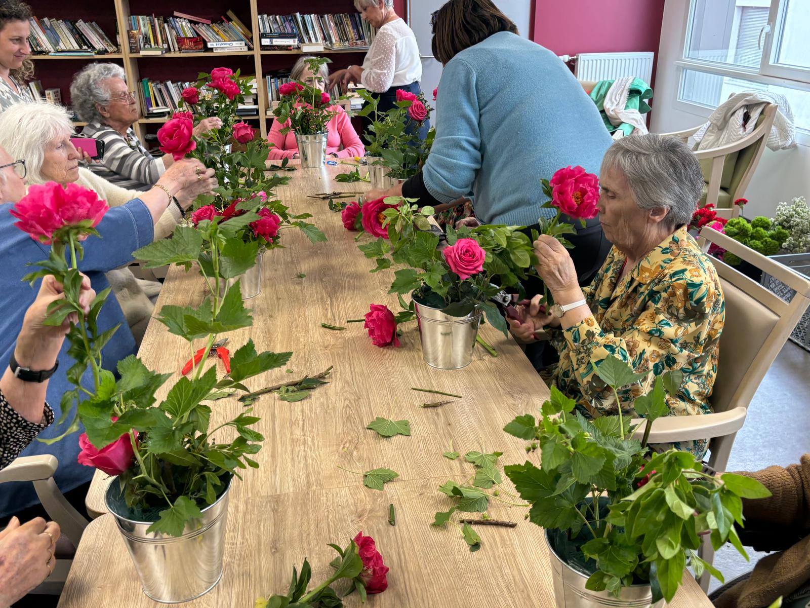 Atelier floral du mercredi 7 mai 2025 
