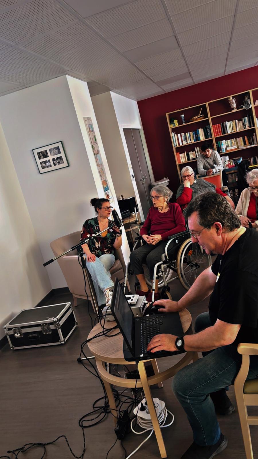 Doublage extrait de Film avec les résidents  Voltaire 03032026