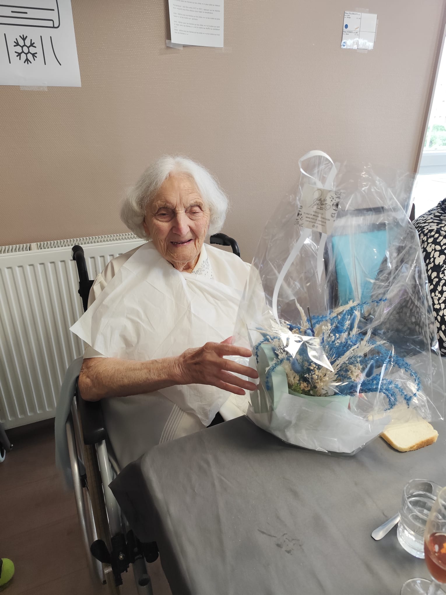100 ans de Mme TAINTURIER aux Bégonias - 170924