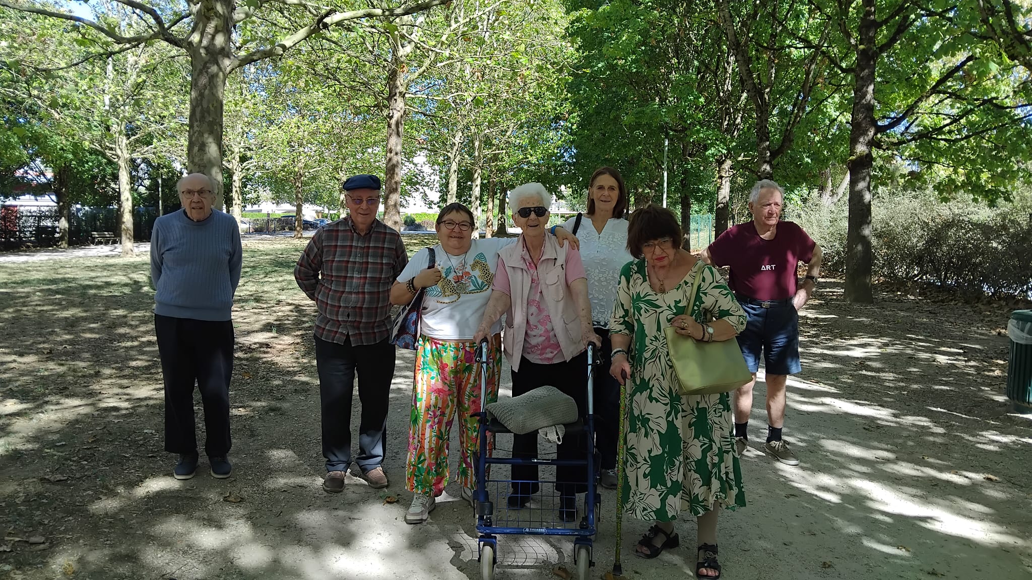 Sortie au Jardin Japonais avec les résidents des Bégonias 22092026