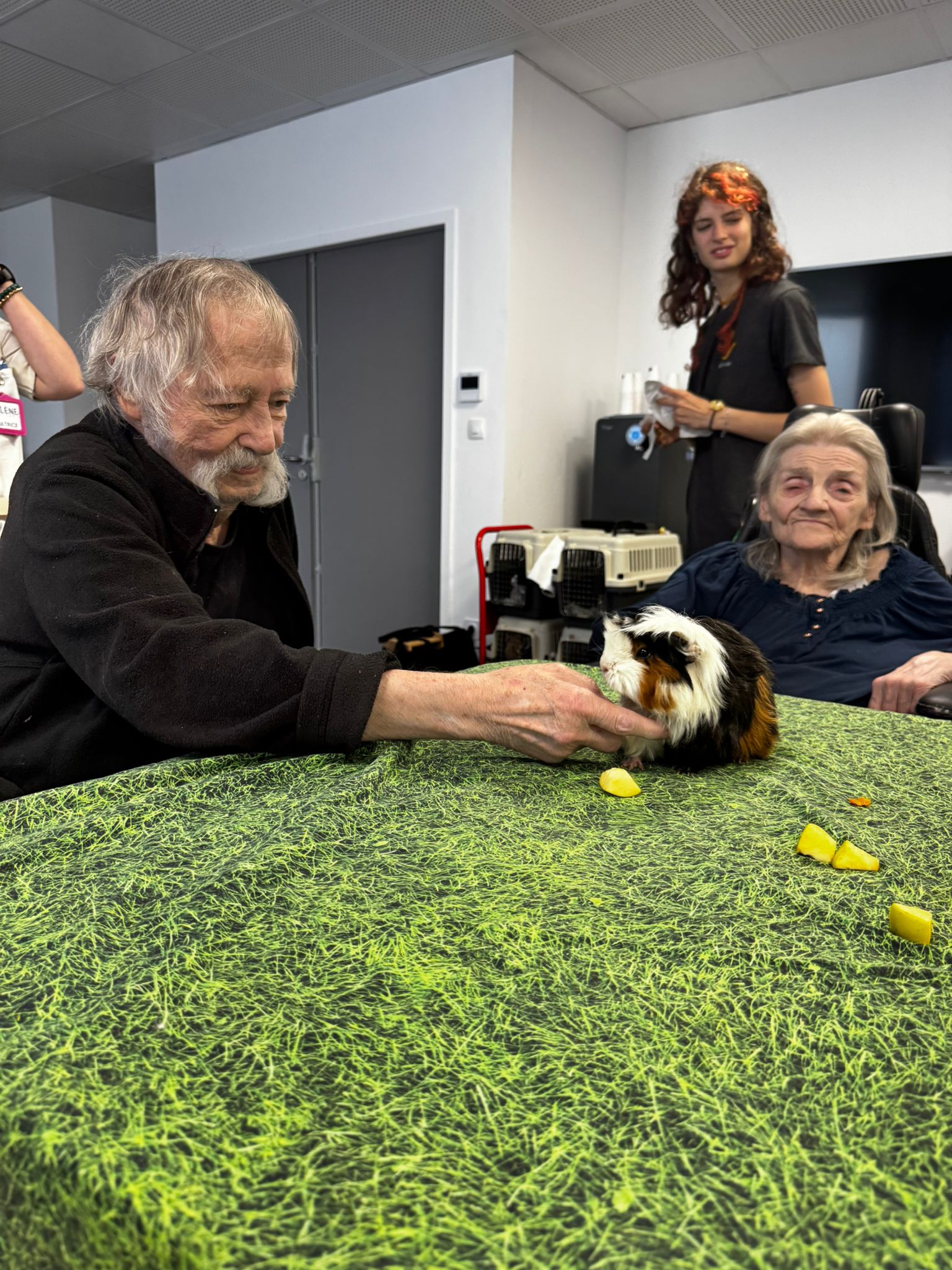 Atelier thérapeutique avec l'association Ani'nomade  aux Jardins Voltaire 08062026