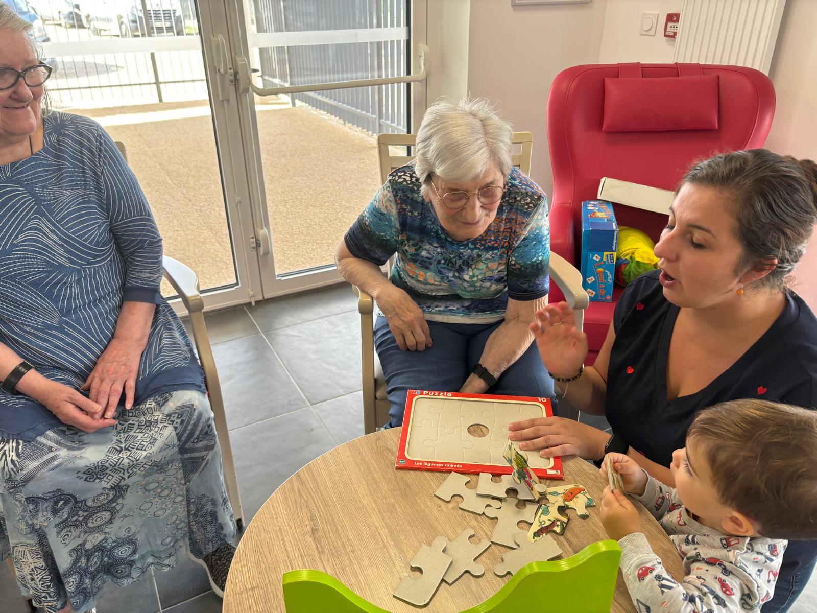 Rencontre avec la crèche Voltaire