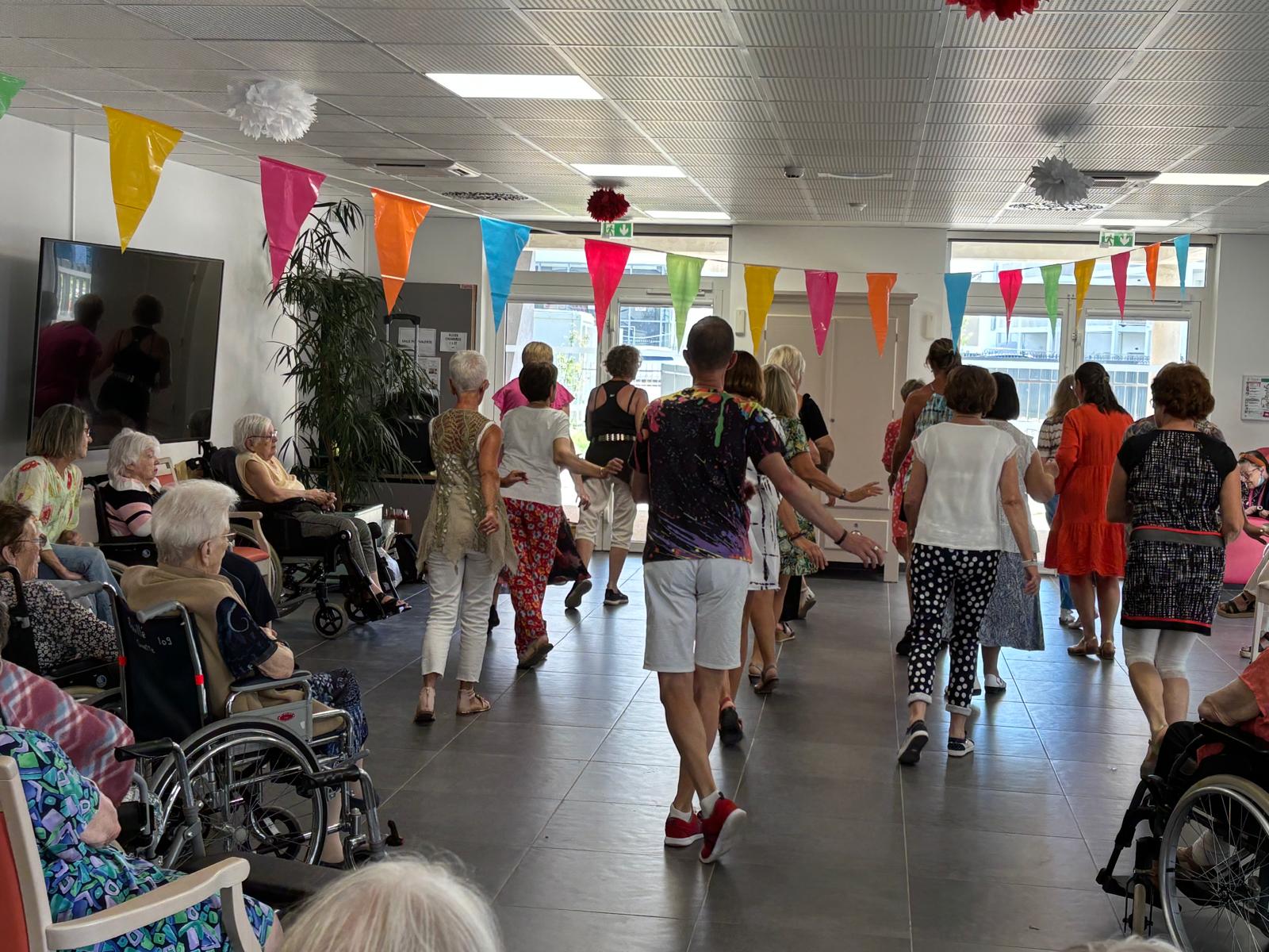 Après midi démonstration de danse en ligne avec Patrick Passion Danse - 210824