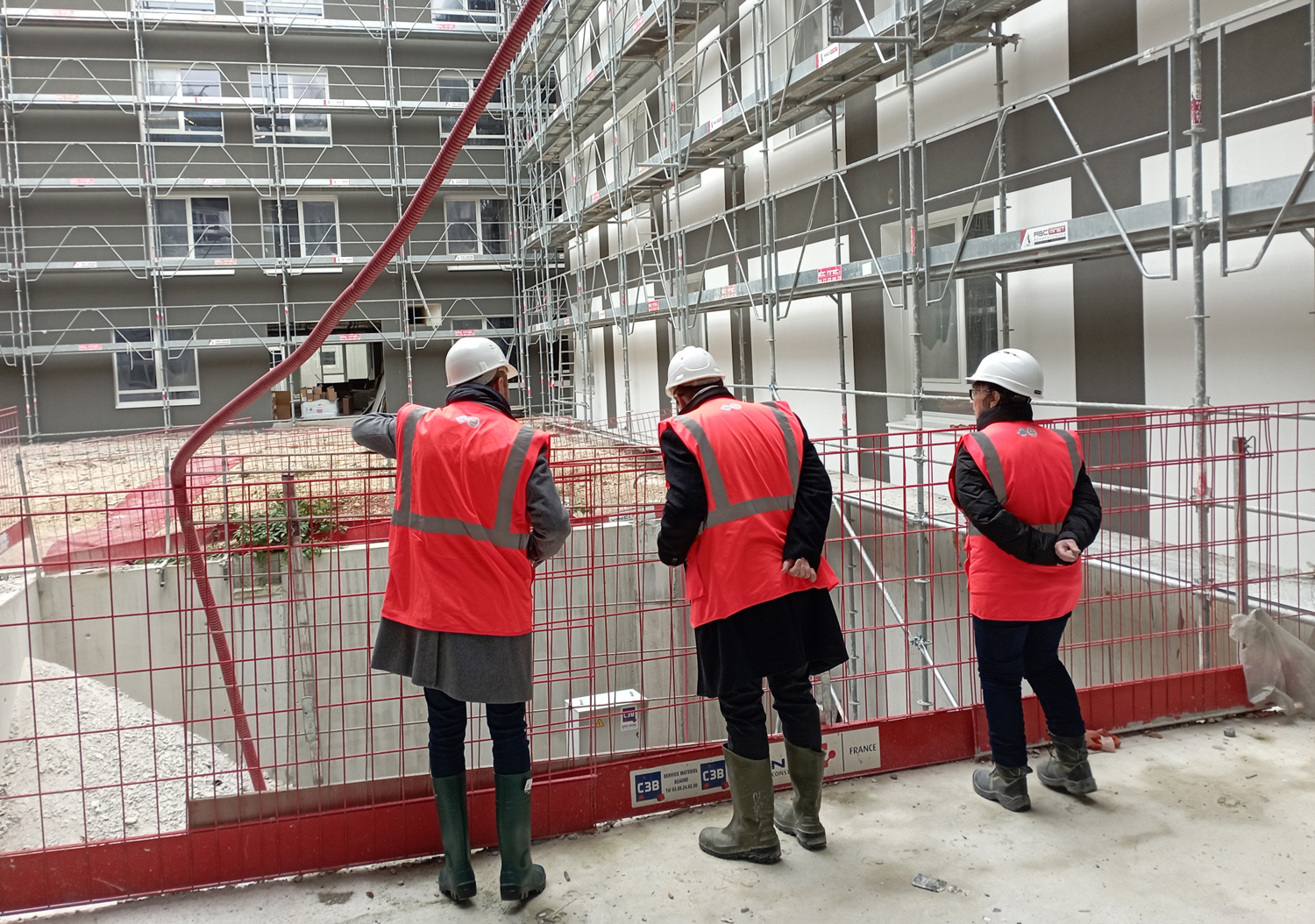 Visite du nouvel EHPAD par le Conseil d'Administration - 02 décembre 2022